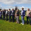 photo les élus ont inauguré le nouveau domaine de loisirs.