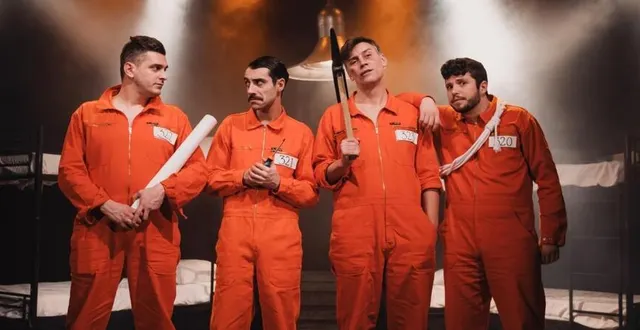 photo  quatre codétenus racontent leur cohabitation forcée… de façon déjantée.  &copy;  studio matchupic 