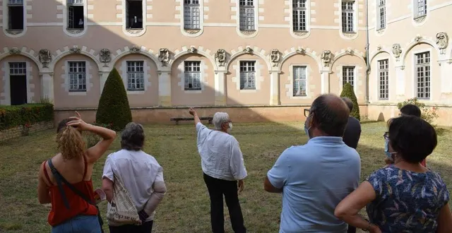 photo  le couvent de la visitation à la flèche (sarthe).  &copy;  archives ouest-france 
