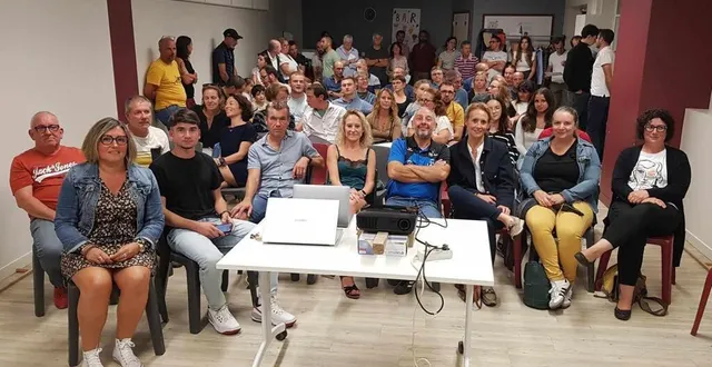 photo  les membres de la patriote réunis pour une assemblée générale sous le signe de la convivialité et du dynamisme sportif.  &copy;  le maine libre 