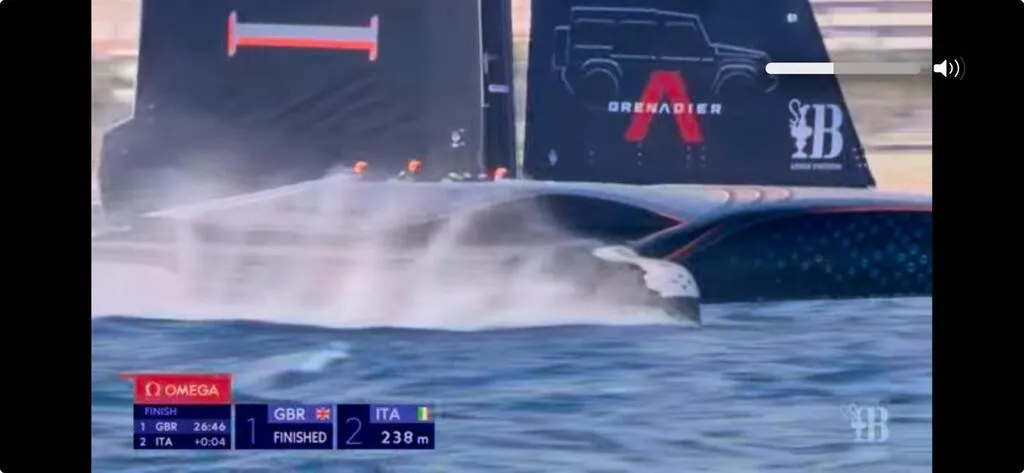 Coupe de l’America. Les Anglais gagnent la coupe Louis Vuitton et