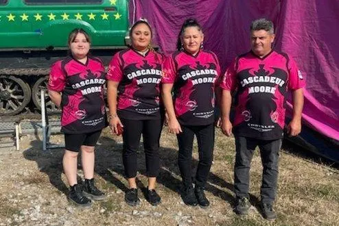 photo  la famille moore propose un spectacle ce week-end.  &copy;  moore 