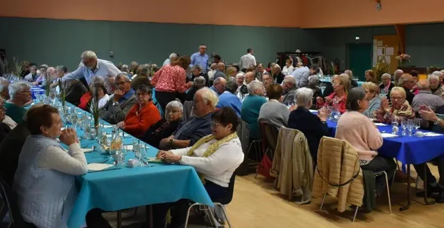 photo  un banquet toujours aussi convivial.  &copy;  le maine libre 