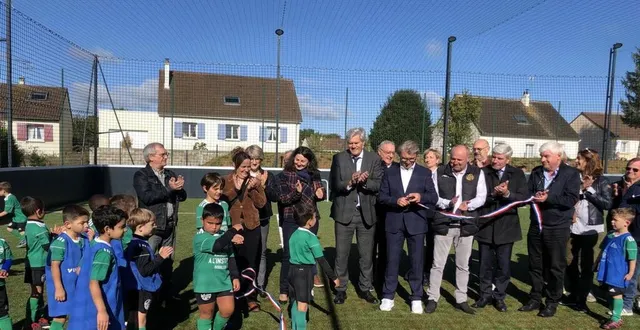 photo  lors de l’inauguration de cet équipement très attendu.  &copy;  le maine libre 