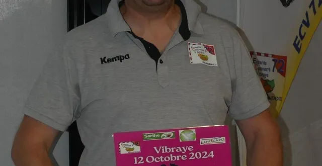 photo  christophe barbet espère une belle mobilisation pour la rando rose.  &copy;  le maine libre 