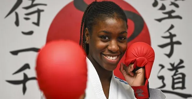 photo  la belge ophélie mulolo a installé ses quartiers au dojo du samouraï 2000 pour bénéficier des installations du centre de formation manceau.  &copy;  le maine libre - denis lambert 