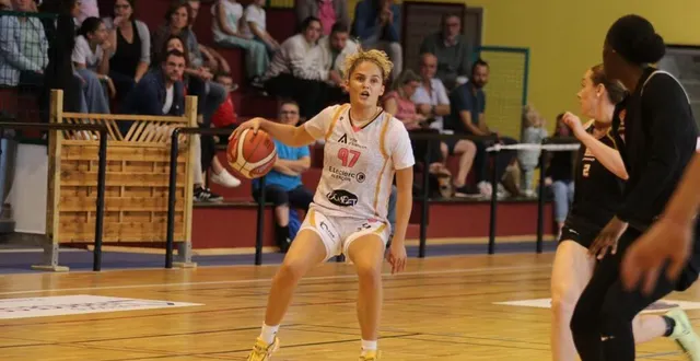 photo  jade gaillard affronte son ancien club de montbrison pour sa première en championnat sous le maillot de l’usbd alençon.  &copy;  photo : nathalie douley 