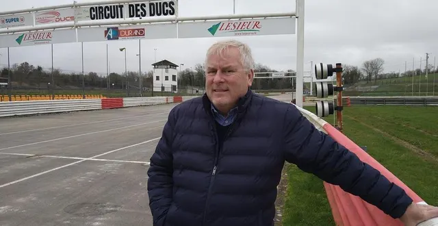 photo  howard macpherson était satisfait de son premier rallycross d’essay en tant que propriétaire du circuit des ducs.  &copy;  photo : archives ouest-france 