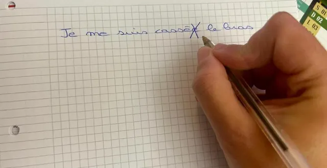 photo  savez-vous accorder les participes passés ?  &copy;  photo le maine libre 