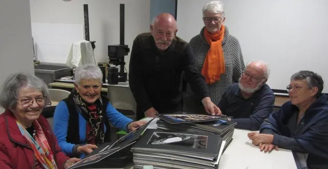 photo  chantal vigneron, christiane masson trésorière, patrick gilabert président, marie-claude richomme, jean-rené vigneron et claudine cachet entendent fêter ce 40e anniversaire de manière éclatante.  &copy;  co 