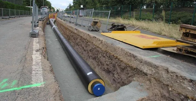photo  un deuxième réseau de chaleur va se déployer au nord du mans et, à terme, jusqu’à coulaines. le début des travaux est prévu au premier trimestre 2025.  &copy;  archives ouest-france 