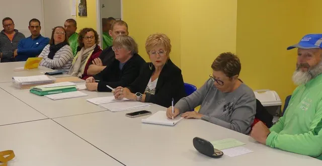 photo  chaque section de l’asdv était représentée pour faire un premier bilan de rentrée   &copy;  le maine libre 