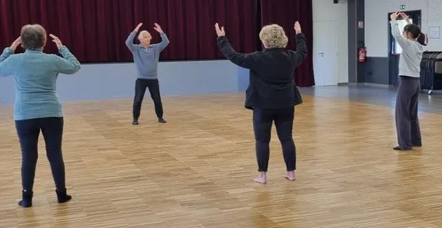 photo  les séances de qigong ont lieu le mardi matin.  &copy;  ouest-france 