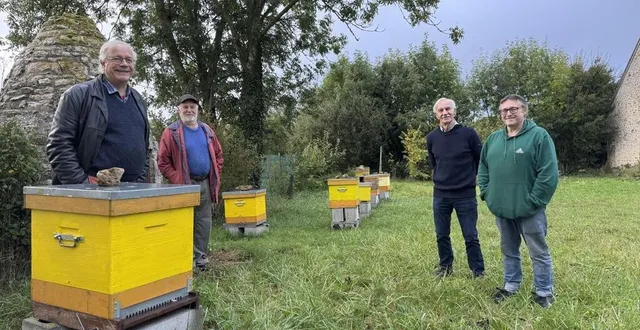 photo  les responsables du ceta souhaitent créer une miellerie collective à chailloué, dans l’orne, en 2025.  &copy;  ouest-france 