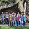 photo  l’équipe de bénévoles et des membres du conseil d’administration des anciens élèves et amis de don bosco de giel ont procédé, samedi, au nettoyage autour de la grotte. 
