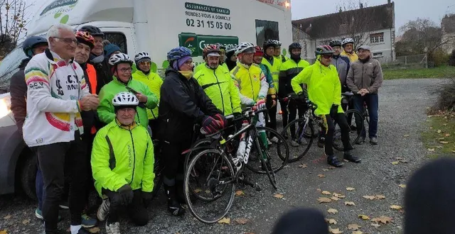 photo  les randonneurs en faveur du téléthon 2022.  &copy;  association gym 