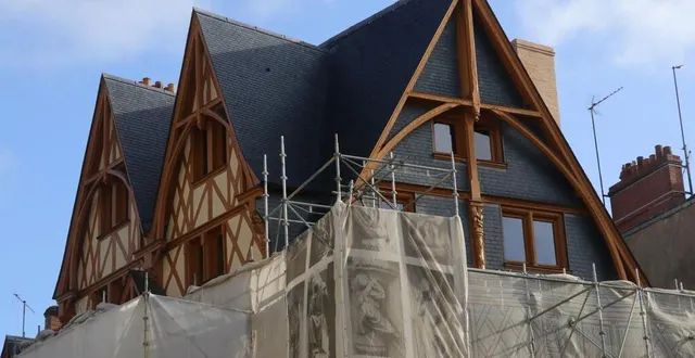 photo  rénovation de la maison d’adam (photos prises le 8 octobre 2024)  &copy;  ouest-france 