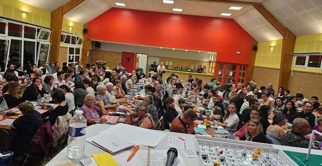 photo  pour son tout premier loto, le comité des fêtes d’arthezé a fait le plein.  &copy;  ouest-france 