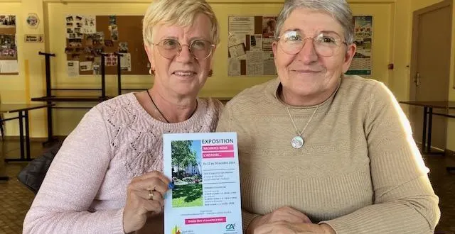 photo  michelle jousse, secrétaire et élisabeth françois, présidente de l’association parignéenne générations mouvement.   &copy;  le maine libre 