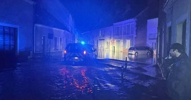photo  la commune de ceton (orne) a été particulièrement touchée par le passage de la dépression kirk durant la soirée du mercredi 9 octobre 2024. de nombreuses maisons ont été inondées.  &copy;  ouest-france 