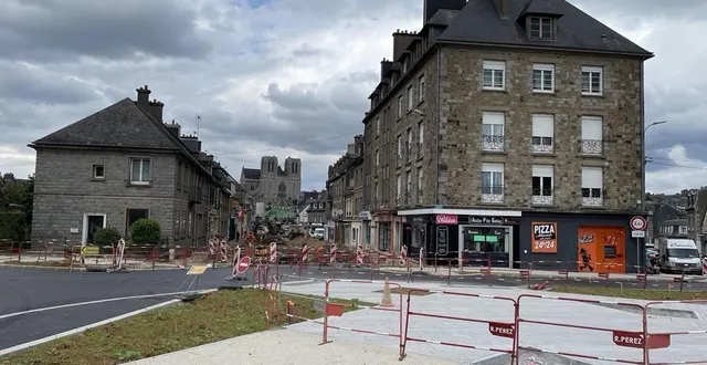photo  les travaux du futur cinéma de flers, dans l’orne, devraient débuter en mars 2025.  &copy;  archives ouest-france 