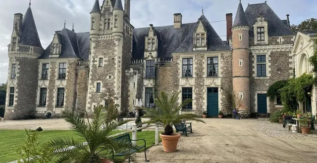 photo  le château du pin à champtocé attend jusqu’à 10 000 personnes… si la météo est clémente.  &copy;  ouest-france 