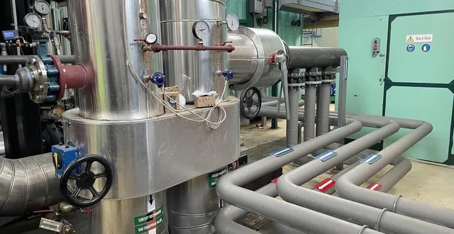 photo  les fonds du contrat chaleur renouvelable servent, par exemple, à financer les réseaux de chaleur de certaines collectivités. (photo d’illustration).  &copy;  archives ouest-france 