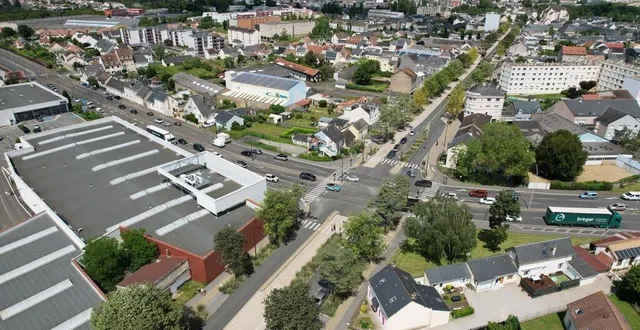 photo  le secteur geneslay - rocade, après les travaux chronolignes au mans (sarthe).  &copy;  le mans métropole 