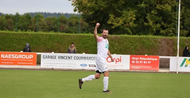 photo  matthieu gonzalez et les argentanais s’attaquant au défi alençonnais, ce dimanche, au 5e tour de la coupe de france.  &copy;  juline pottier / fc argentan 