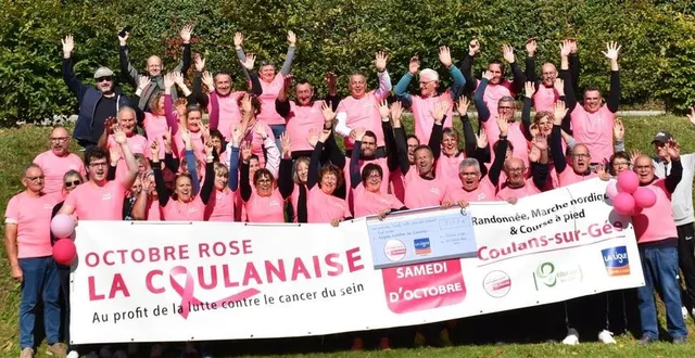 photo  l’édition 2024 de la coulanaise affiche un record avec 9 958 € reversé à la ligue contre le cancer.  &copy;  le maine libre. 