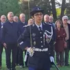 photo  la lieutenante domitille mendès-charrinho lors de la prise de commandement, au parc du château de bagnoles. 