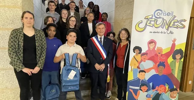 photo  le conseil des jeunes 2024-2025 est composé de 24 adolescents issus des six collèges d’alençon.  &copy;  ouest-france 