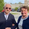 photo  georges moriceau (à gauche, accompagné de son épouse) et ginette letirand (à droite) sont les doyens de la commune. 