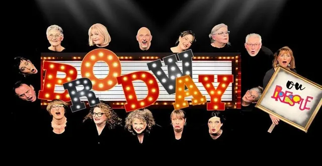 photo  « brodway ou presque » : la nouvelle création de la compagnie les mots qui chantent.  &copy;  cie les mots qui chantent 