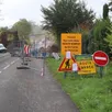 photo  la première phase des travaux de mise en séparatif du réseau unitaire de solesmes a débuté mardi 15 octobre 2024 dans la rue jules-alain. 