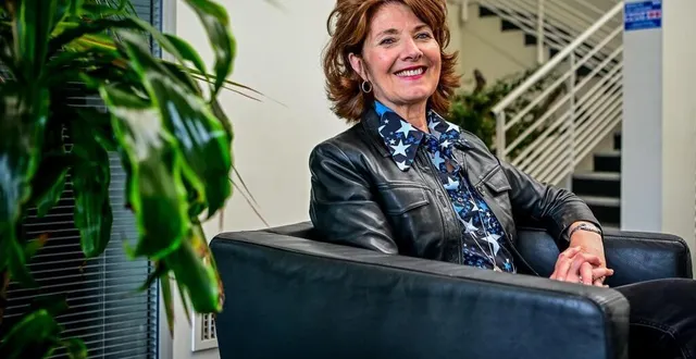 photo  sylvie casenave-péré dans les locaux de son entreprise posson packaging, à louailles  &copy;  archives ml 