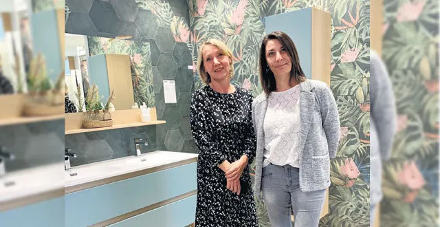 photo portrait : nathalie, conseillère chez routhiau, expert en salle de bains sur mesure à beaucouzé 