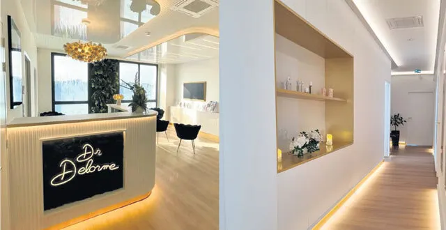 photo aménagement d’un cabinet de dermatologie à angers, une réalisation de l’atelier bouesnard  
