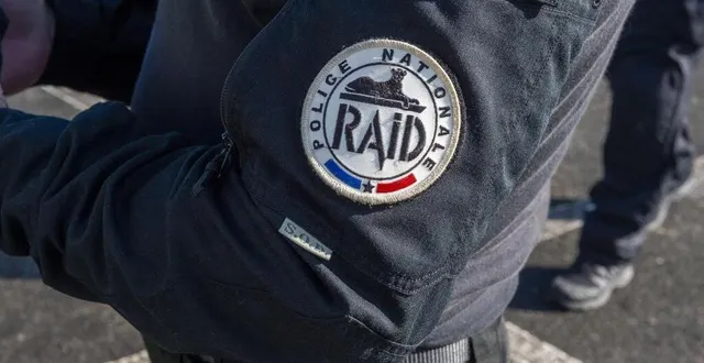 photo  des policiers du raid sont notamment intervenus, mardi 15 octobre 2024.  &copy;  mathieu pattier / archives ouest france 