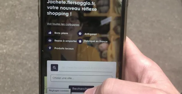 photo  flers agglo (orne) a lancé en 2021 une plateforme d’achats en ligne, jachete.flersagglo.fr. pour ses trois ans, elle organise un jeu concours.  &copy;  ouest-france 
