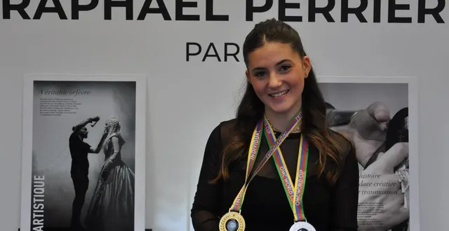 photo  léa bonetto-marmugi a glané l’or en individuel et l’argent par équipe.  &copy;  le maine libre 