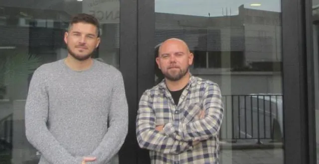 photo  alexandre gasnier et nicolas lambert, deux des trois fondateurs de maitriséo.  &copy;  ouest-france 