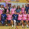 photo  les basketteuses de lamboisières-martin-basket étaient habillées de rose samedi 12 octobre avant d’affronter saumur. 