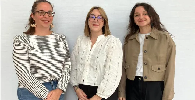 photo  aurélie privat, puéricultrice pmi, noemie heard, assistante de service social et anaëlle lesourd, psychologue.  &copy;  le maine libre 