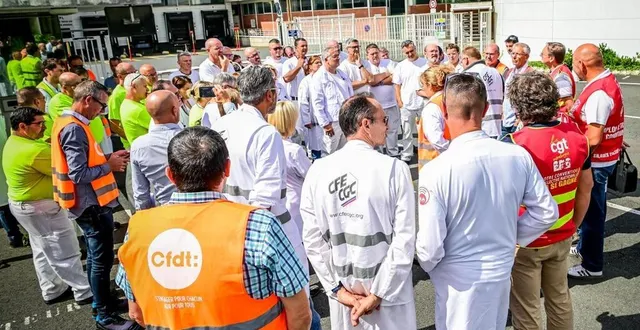 photo  un débrayage avait eu lieu, le 3 septembre 2024, sur le site de la suze-sur-sarthe.  &copy;  archives le maine libre - yvon loué 