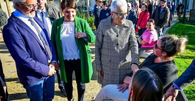 photo  pour françoise gatel, marolles-les-braults est un exemple de réussite en milieu rural.  &copy;  photo le maine libre – yvon loué 