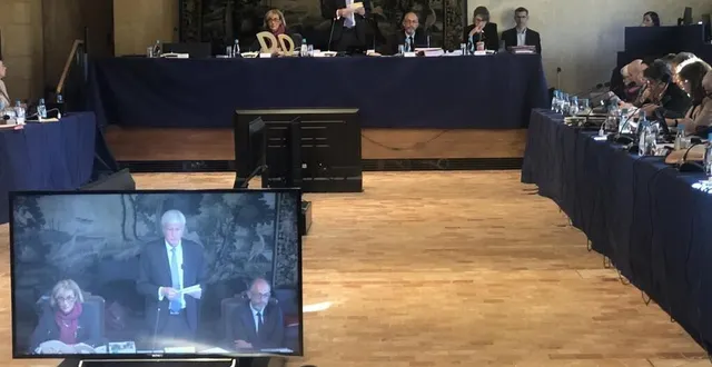 photo  dominique le mèner, session départementale, 18 octobre 2024  &copy;  le maine libre 