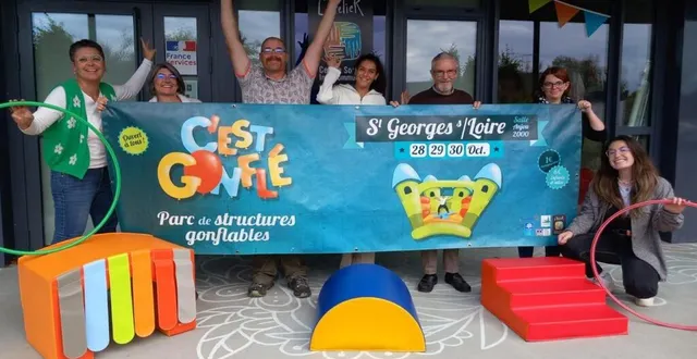 photo  l’équipe de bénévoles qui s’active pour c’est gonflé.  &copy;  co 