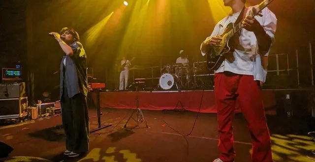 photo  le scarron, prochainement scène de musiques actuelles. ici, lors de l’événement forever young, en septembre 2024, avec le groupe colt.  &copy;  ouest-france 