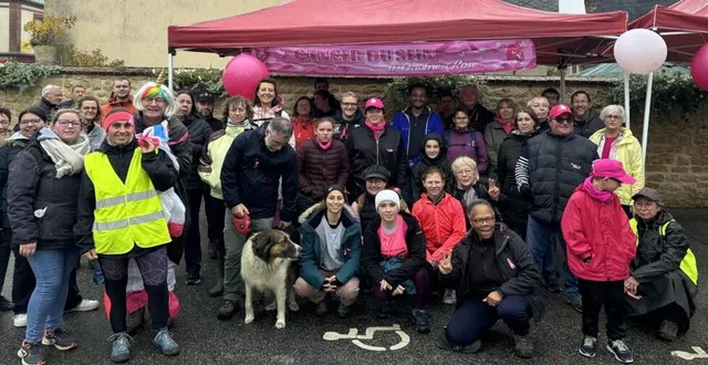 photo  il y avait une quarantaine de marcheurs pour cette première  &copy;  ouest-france 